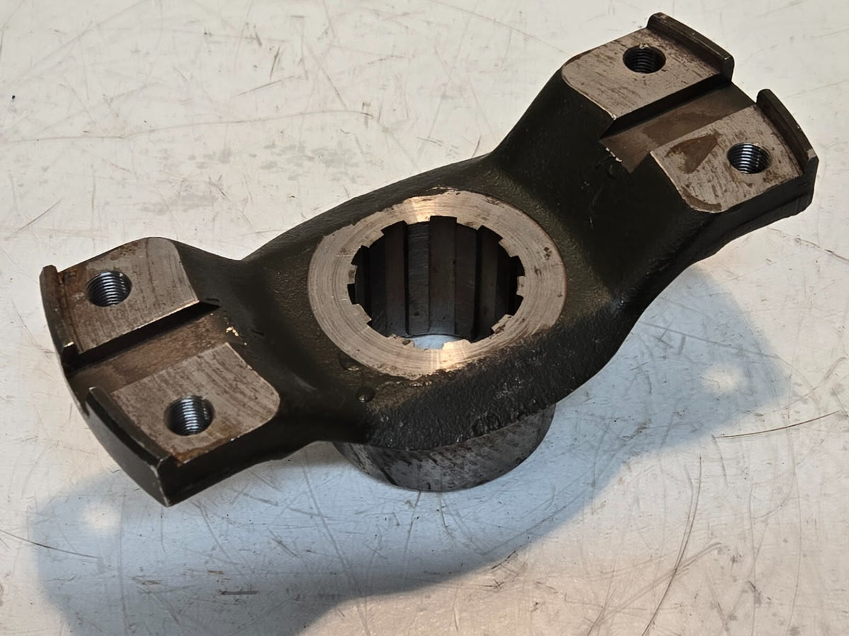Half Round End Yoke for Eaton 72NYS312 | 10 Spline | 4 Bolt Mount | 74.4 mm Hub