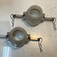 2 Quantity of Cam Lock Couplings 3-1/4" H 48mm Bore 59mm Thread 77mm OD (2 Qty)