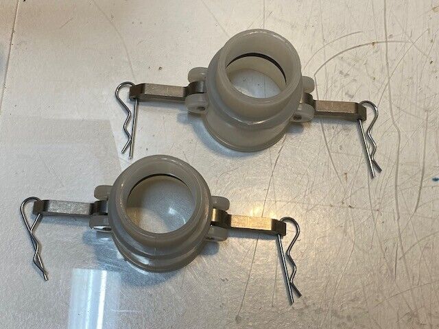 2 Quantity of Cam Lock Couplings 3-1/4" H 48mm Bore 59mm Thread 77mm OD (2 Qty)