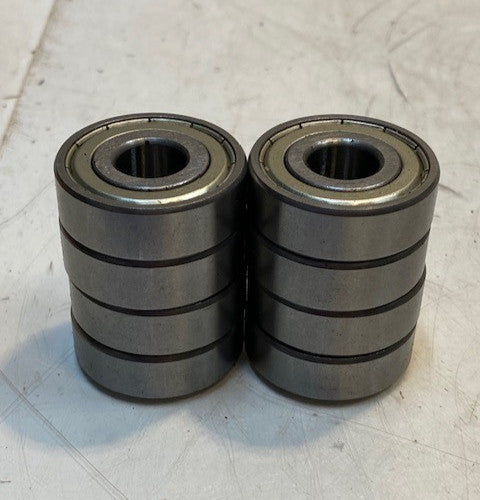 8 Quantity of 1621Z Shielded Radial Ball Bearings 13x35x11mm (8 Quantity)