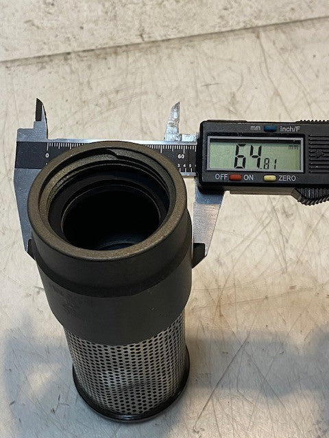 FSS Barrel Strainer with Foot Valve 1-1/2 NH 5-1/2" Tall 47mm ID