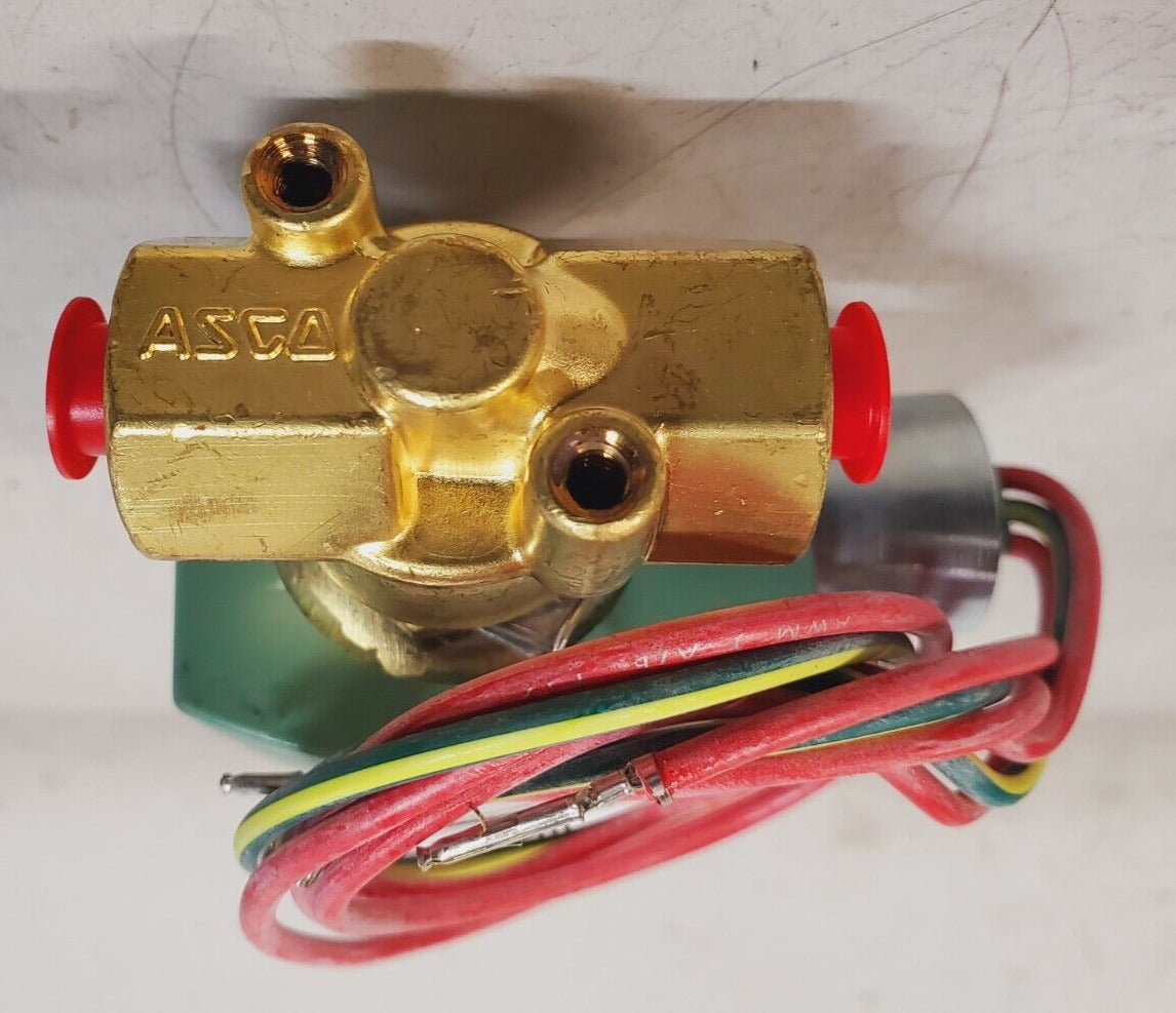 Asco Red Hat Solenoid Valve MX120 | 1/8 | 304683 T354671 | 03-925557-01 REV1