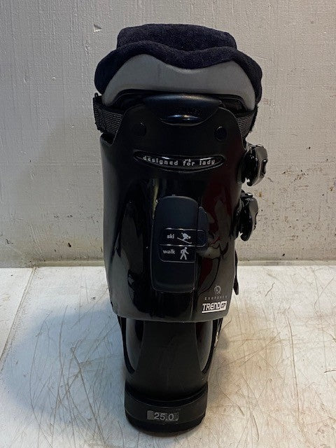 Nordica Exopower Trend 07 Lady Black Ski Boots Size 25.0 | 290mm | 250-255