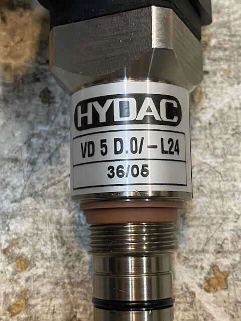 HYDAC VD5 D.0/-L24 Differential Pressure Filter Clogging Indicator