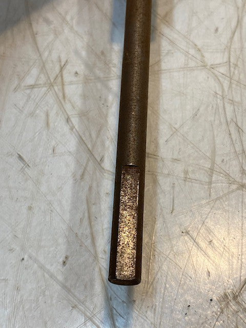 Metal Conveyor Screw Auger Shaft Industrial Part 6-Spirals 18" Long 2-1/4" Dia.