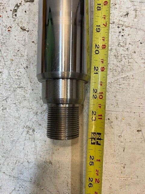 Heavy Equipment Hydraulic Cylinder Tilt Rod 24" Long 63mm Bore 63mm Shaft Dia.