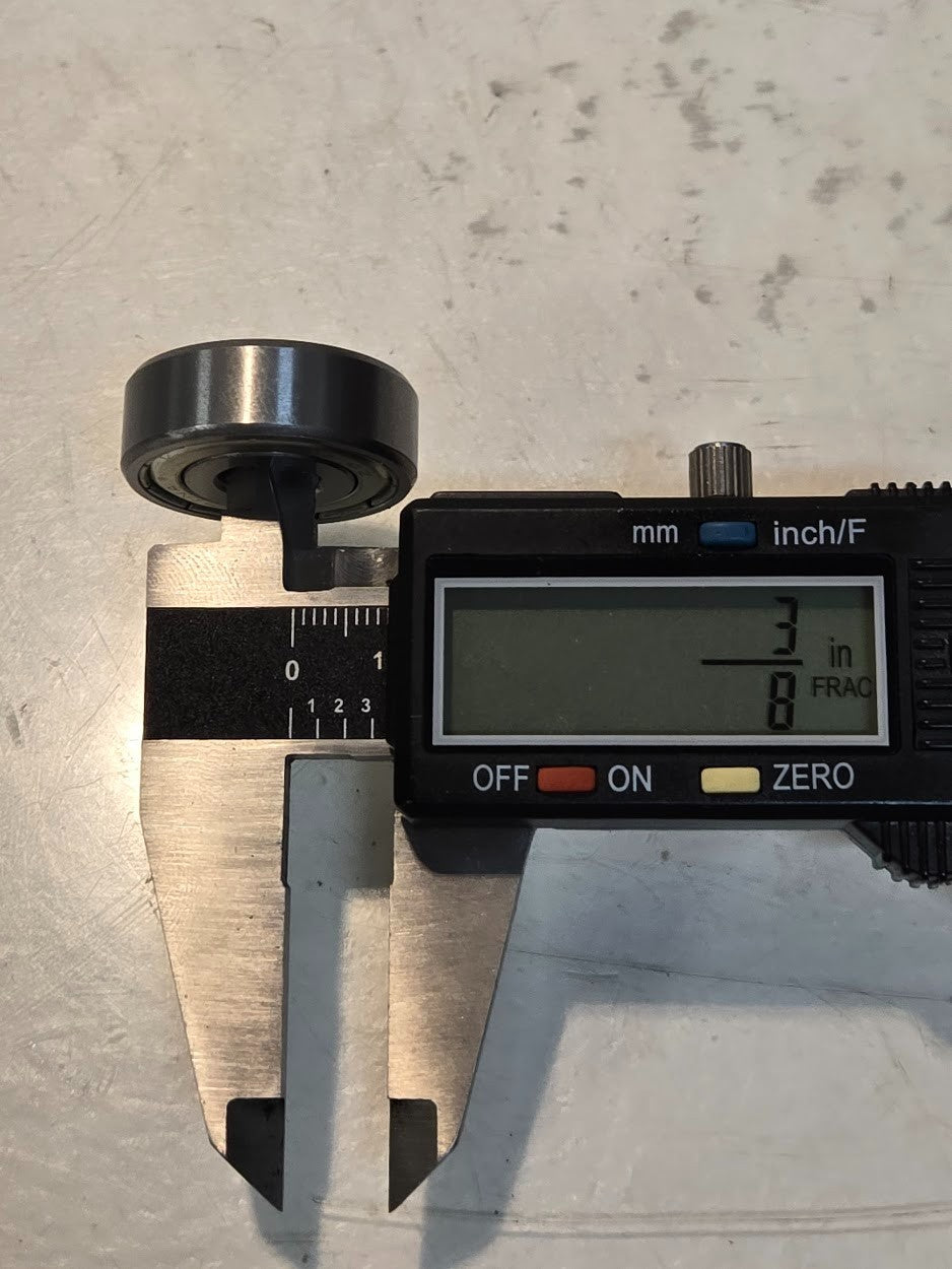 8 Quantity of Metal Shielded Ball Bearings 1614Z | 1-1/8" OD x 3/8" Bore (8 Qty)