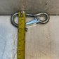 Bag of 50 Heavy Duty Steel 4-Inch Utility Safety Snap Hooks Made in Taiwan