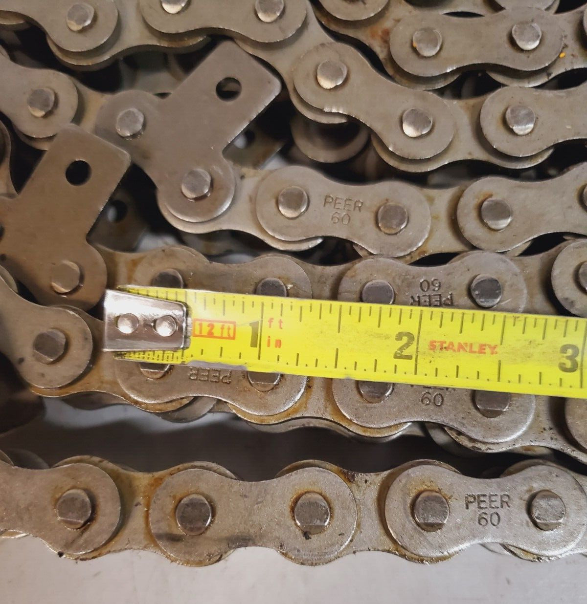 Peer Roller Chain 60 with Attachment 40 Ft