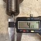 Hydraulic Pump Shaft 18-3/8 In Long Steel Drive Shaft Industrial 1329902C1-9E