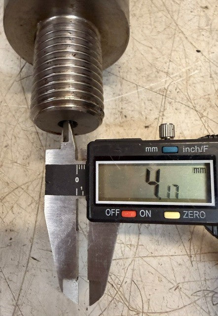 Hydraulic Pump Shaft 18-3/8 In Long Steel Drive Shaft Industrial 1329902C1-9E