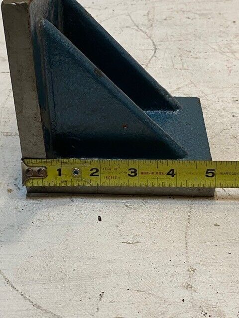 Cast Iron Ground Angle Plate 5" x 5" x5"