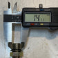 36 Quantity of 90 Degree Elbow Check Valve Caliper Fittings 11mm Thread (36 Qty)