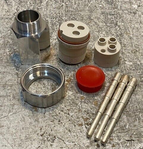 Pipe to Fitting Pressure Gauge Adapter Clamp Connector Kit