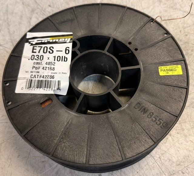Forney E70S-6 Mild Steel MIG Welding WIre .030 x 10Lbs | 4228 | DIN8559