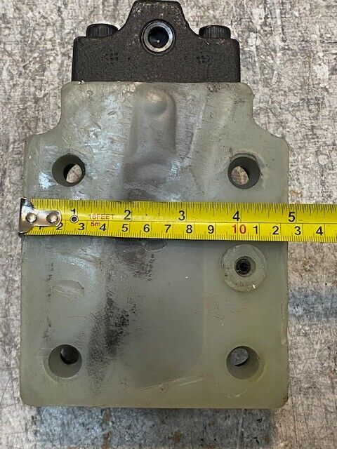 Yuken Relief Valve D141 | 21mm Bore 7-1/2" L 4-3/4" H 4-7/8" W