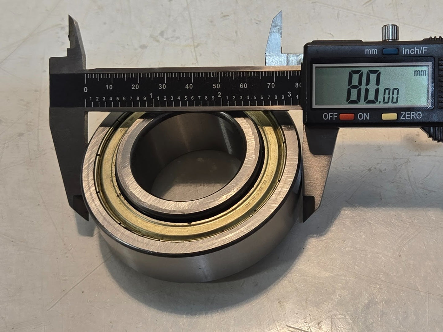 ARE Metal Shielded Ball Bearing 88128 | 80mm OD x 38.9 mm Bore x 27.4 mm Thick