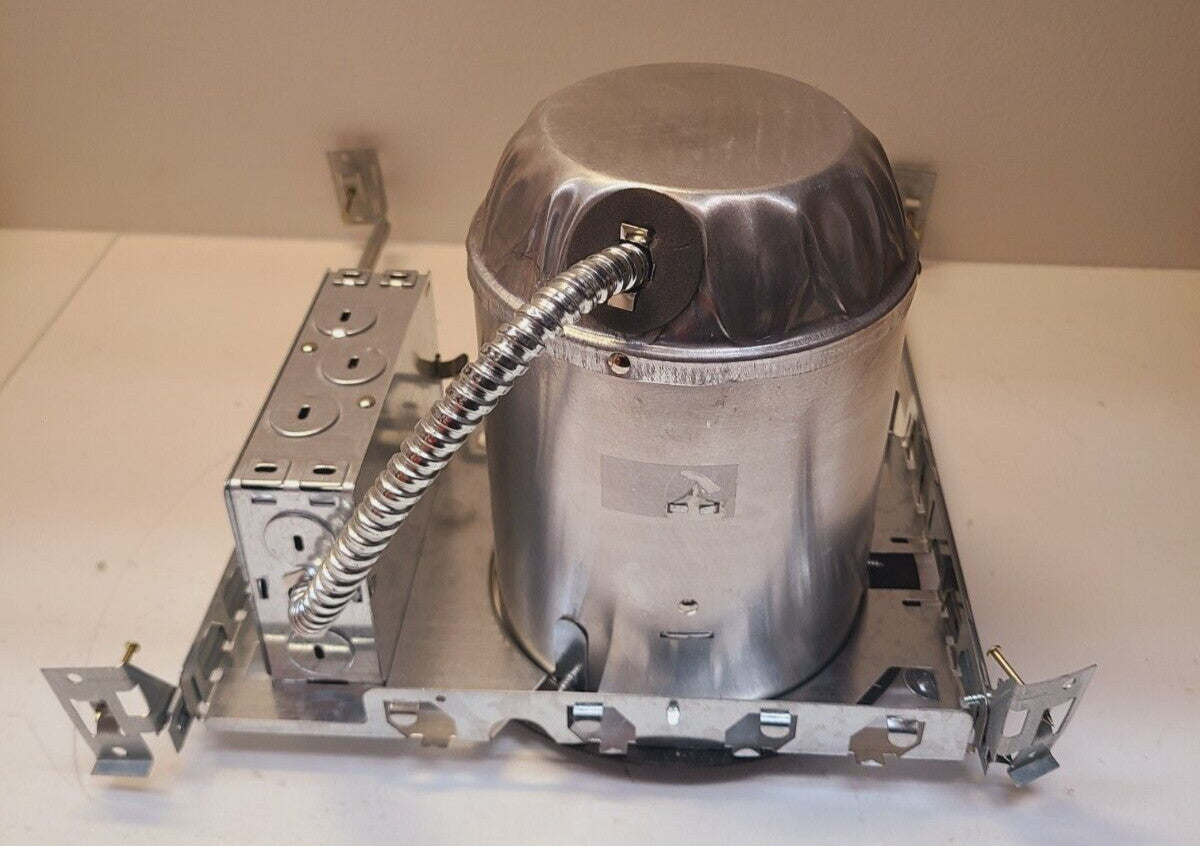 6 Qty of USA LIGHT 5" Air Tight IC Recessed Housings US-105ICAT (6 Qty)