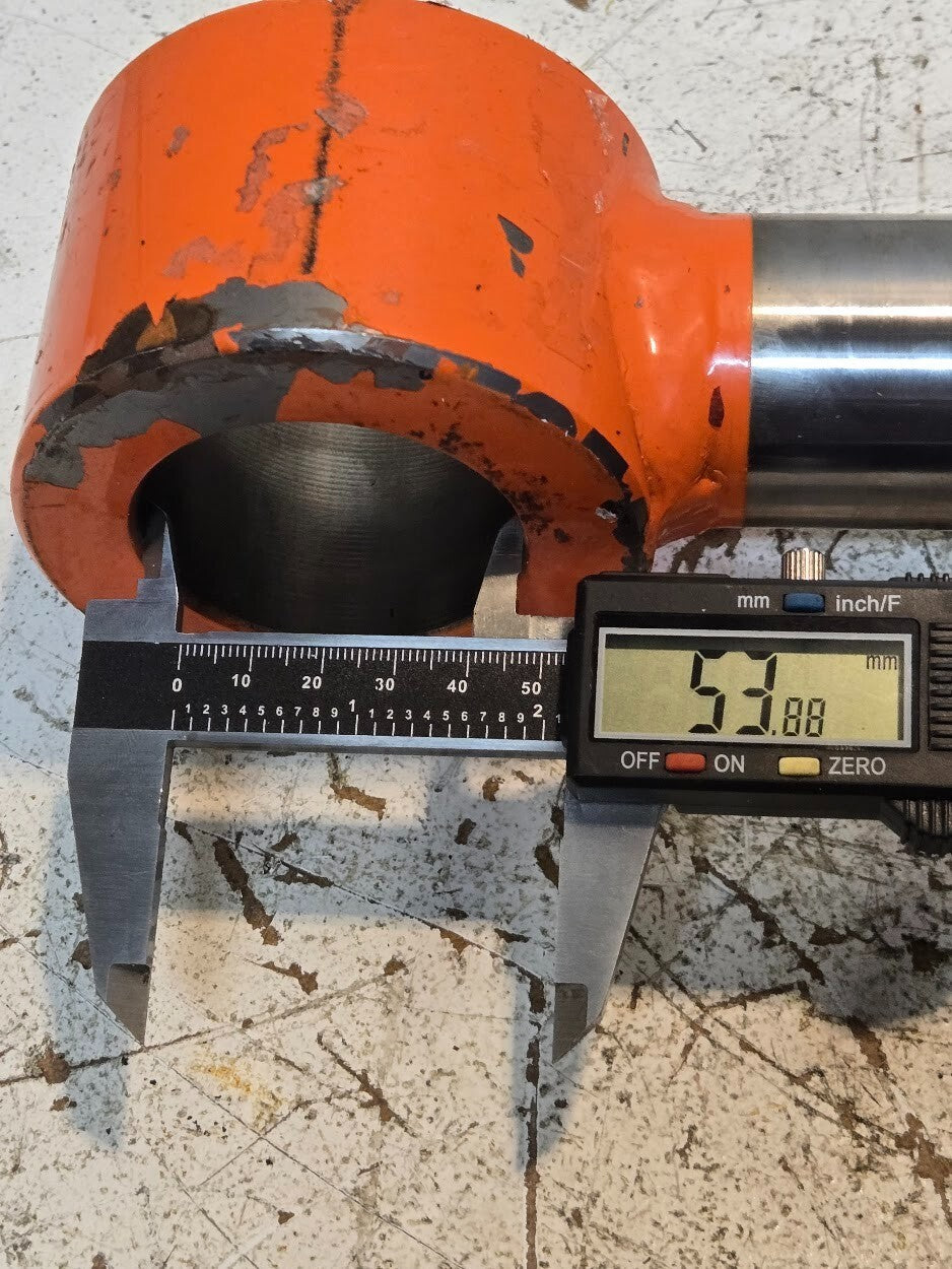 Cylinder Rod 45mm Diameter 31.25" Overall Length 53.9mm End Bore 25.3mm Thread