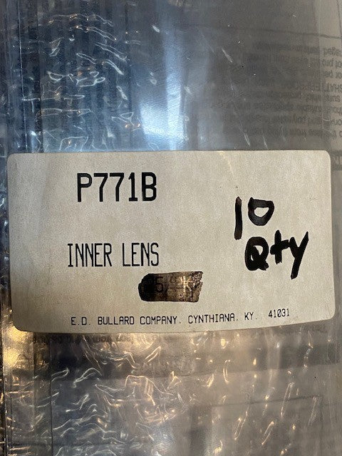 Bag of 10 Bullard Inner Respirator Lens P771B | 77-1B