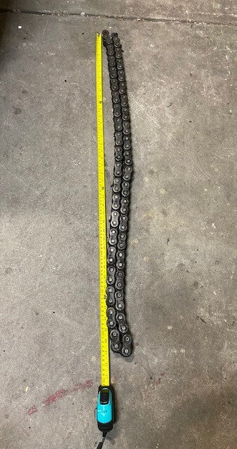 TSUAKI RS80 7FT LONG ROLLER CHAIN 40 LINKS