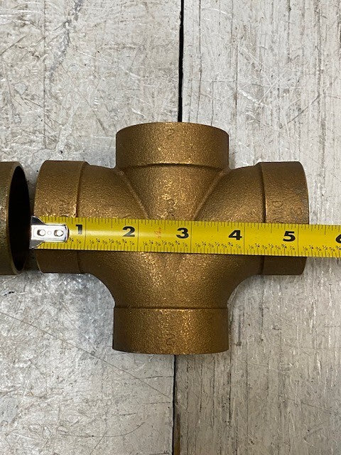 2 Qty of Nibco 2DWV 2x2x2x2 Double San Tee Casts (2 Quantity)