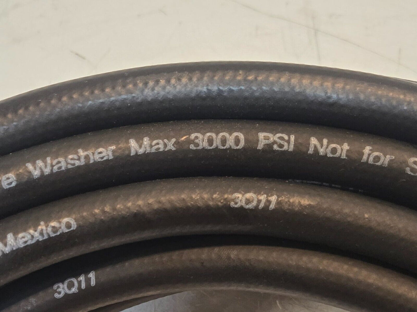 Gates Pressure Washer Hose Assembly 6PW6MP6MPX600BR 50' Long 3/8" Hose 3/8" MPT
