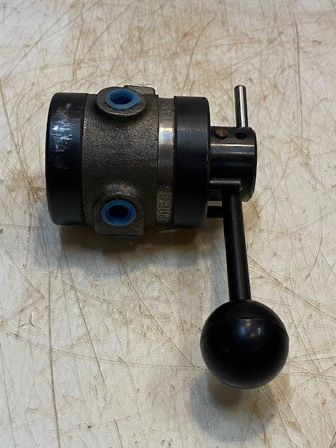 Pneumatic Pilot Valve Manual Rotary Valve CYL2 CYL1 Press Tank