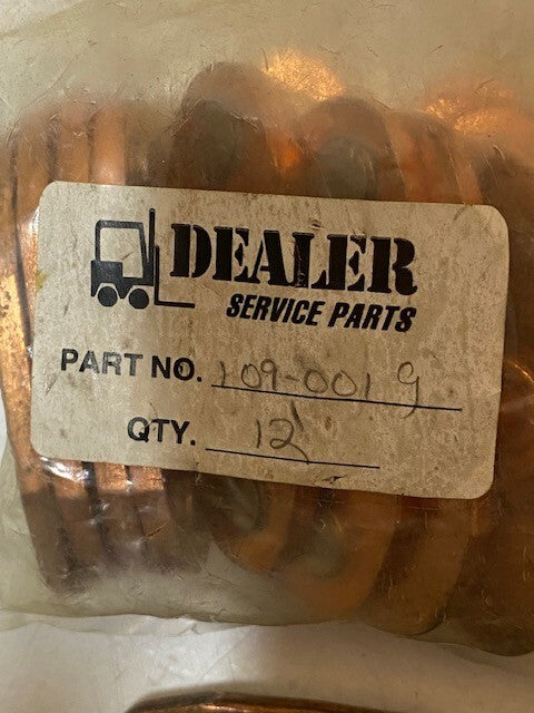 13 Quantity of Dealer Service GE #8 Forklift Contact Parts 109-001 (13 Quantity)