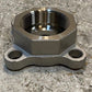 CF8M Forged Flange Pipe Adapter 56mm Bore 76mm Oct OD 15mm Bolt Holes