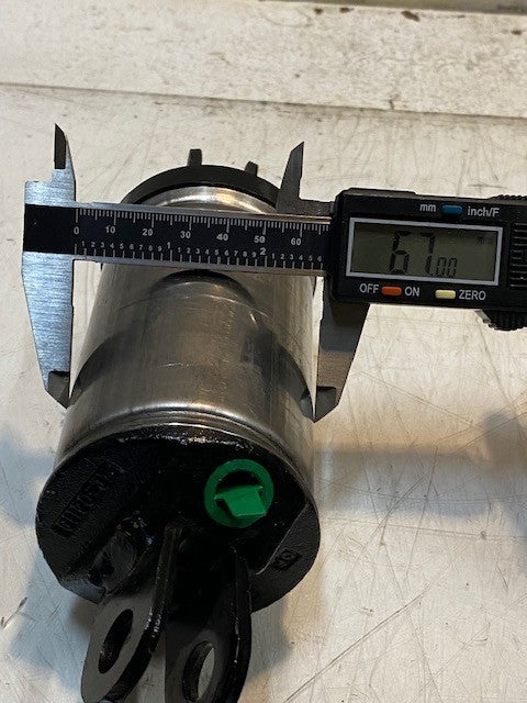 Fifth Wheel Air Cylinder for Holland XE-04118 | 8-1/2" Long 67mm OD 14mm Bore