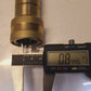 2 Quantity of Brass Hydraulic Quick Connect Hose Couplings 3/4" (2 Qty)