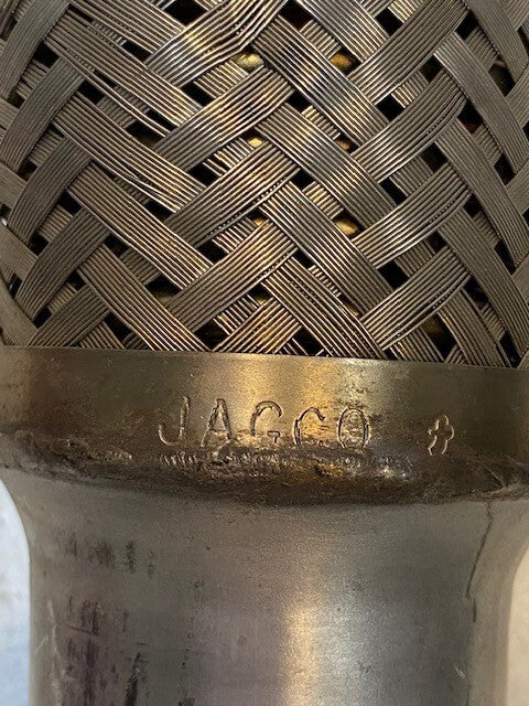 JAGCO Exhaust Pipe 28" Long 4-3/4" Tall 58mm ID 64mm OD