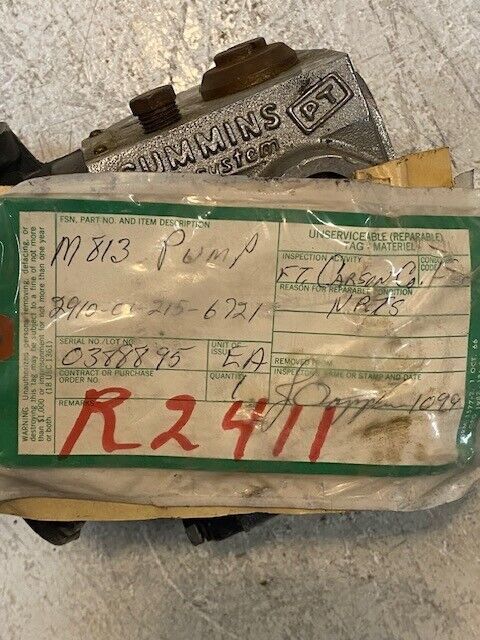 Cummins Fuel Injection Pump 217795 RC4PM | 3028302 | 0388895