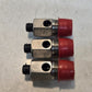 3 Quantity of Flow Control Screw Valves 9923 3/4" Stainless Steel Body (3 Qty)