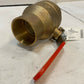 PlumbMaster 2" Full Port Brass Ball Valve 600 WOG Red Handle