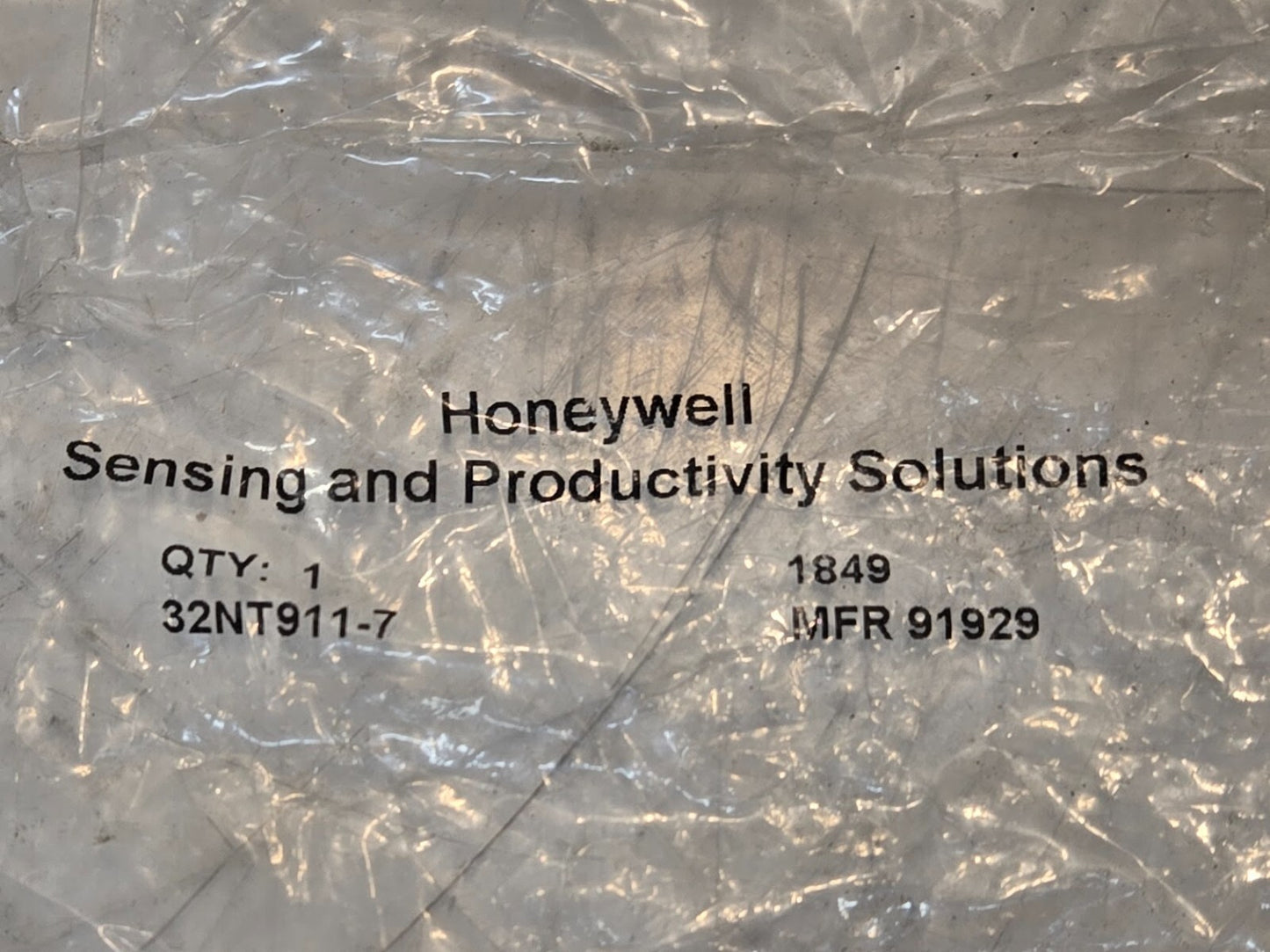 Honeywell Micro Switch 1849 | 91929 | 32NT911-7 | L192 | 10A 125, 250, 277 VAC