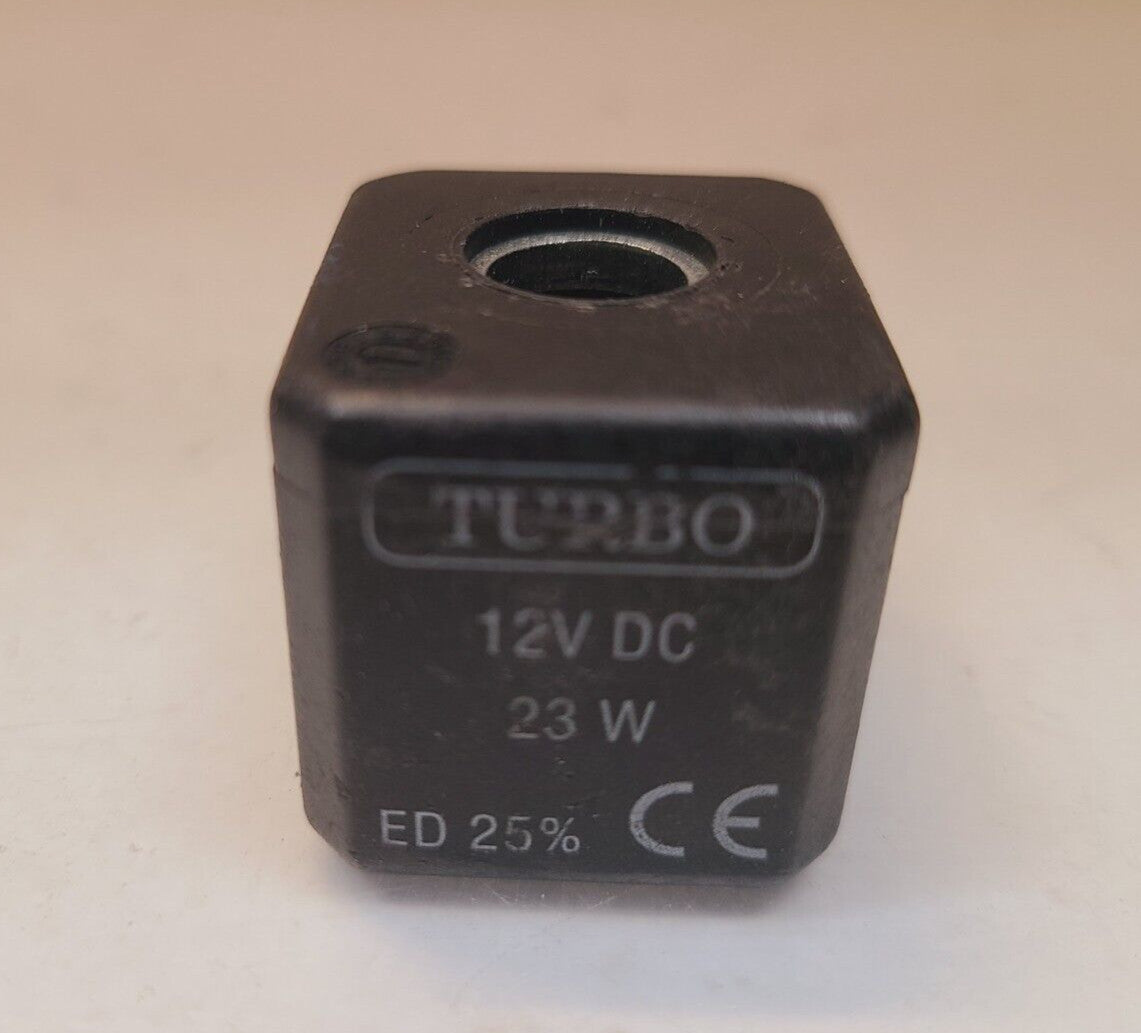 Turbo Solenoid Coil 12V DC 23W ED25%