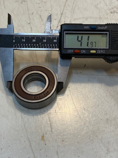 14 Quantity of WBD Deep Groove Ball Bearings B10-41D 20x42x12mm (14 Quantity)
