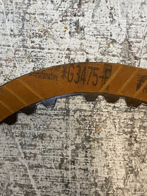 8 Qty of Friction Brake Clutch Plates G3475-F, G3475-H 33-Teeth (8 Quantity)