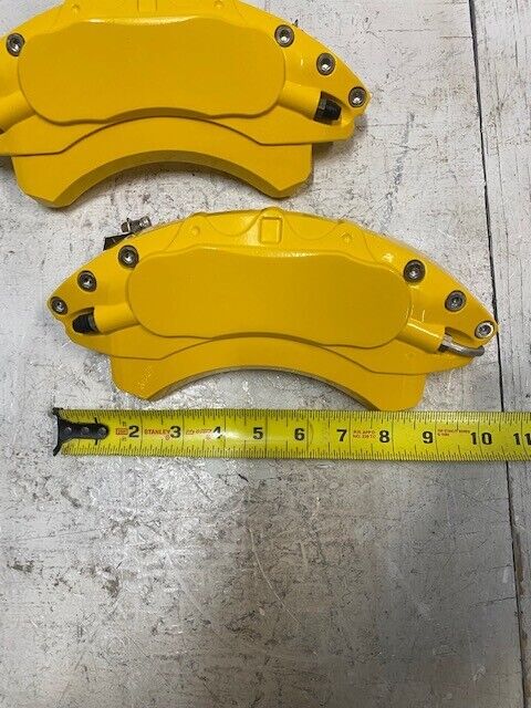 2 Qty of Yellow Caliper Brake Covers TSL-3-R (2 Quantity)