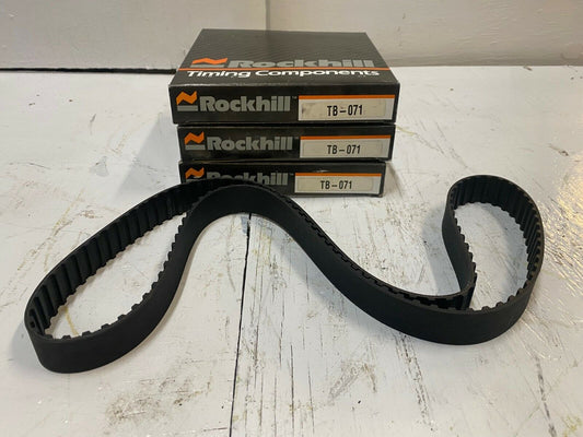 3 Rockhill Timing Components TB-071 | T071 Engine Timing Belts (3 pack)