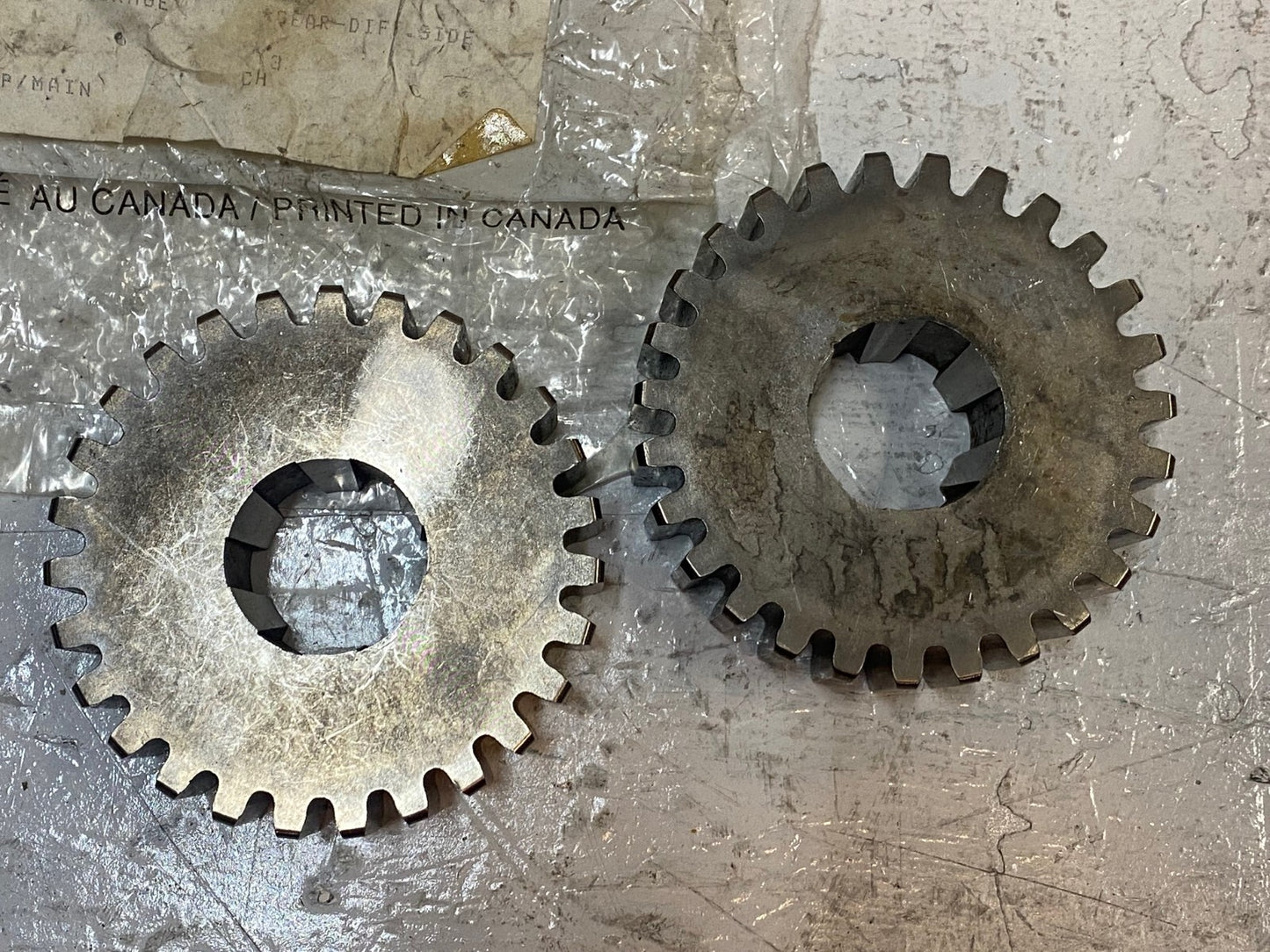 2 Pack of Bombardier Myers Bros Gears 27 Teeth 3.5" Diameter 608001590 (2 Qty)