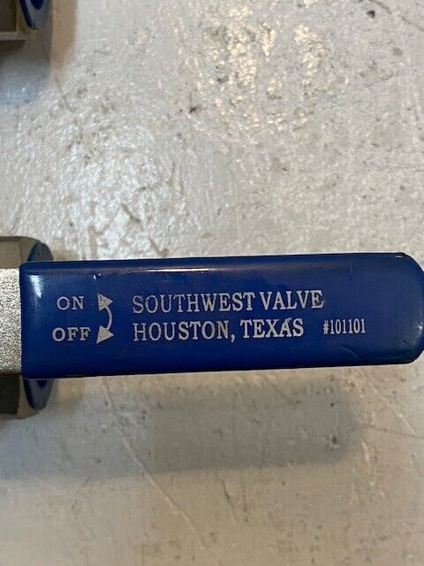 2 Qty of Southwest Ball Valves Full Port 1-1/4" 316 2000WOG | S8864 (2 Qty)