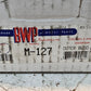 25 Quantity of BWP M-127 Outer Budd Nuts LH 688113001277 (25 Quantity)