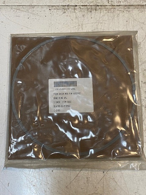 Quad Ring A701402 | DLA700-83-P-8460 | FSCM 64104 MFR 8-1/4" Dia. 5mm Thick
