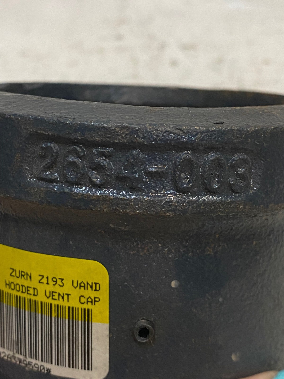 Z193 Vand Al Proof Hooded Vent Cap 2654-003