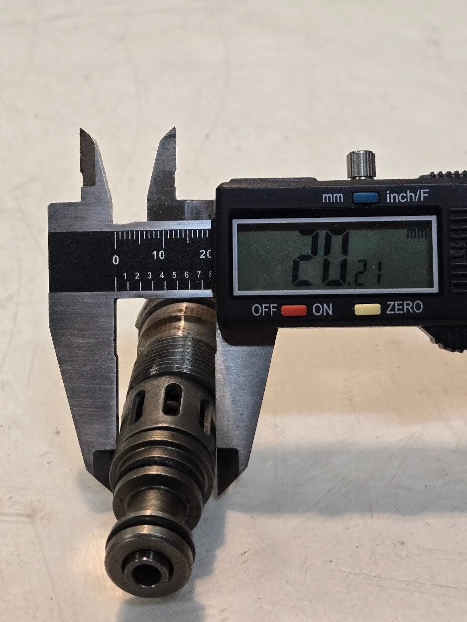 Cummins Pressure Regulator Valve BM 97559 | 22mm Thread 23.7mm Hex | 3.25" Long