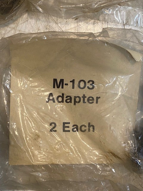 8 Quantity of M-103 Adapters Fuel Pump Rail Adapter Fittings (8 Quantity)