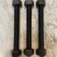 3 Qty of Ornamental Wood Ties Concrete Post & Beam Bolts & Nuts 1" x 10" (3 Qty)